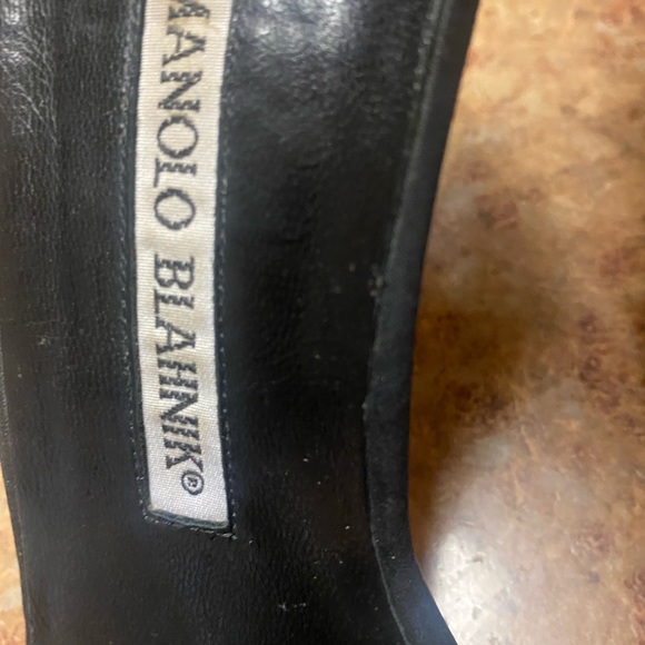 Manolo Blahnik clear heel size 39 - Picture 7 of 11